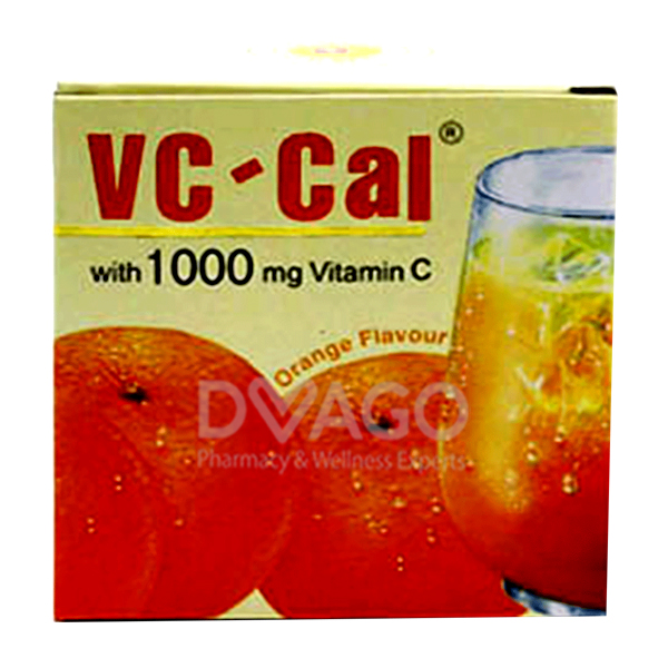 Vc-Cal Powder Orange Flavour Sachets (1 Box = 10 Sachets)