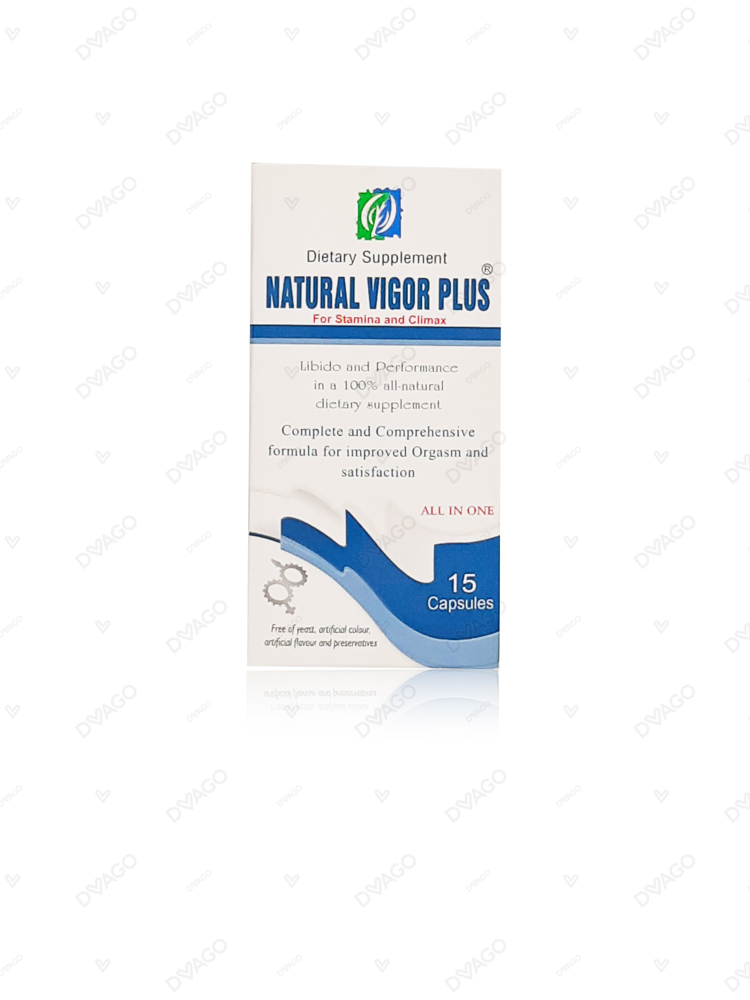 Natural Vigor Plus Capsules (1 Bottle = 15 Tablets)