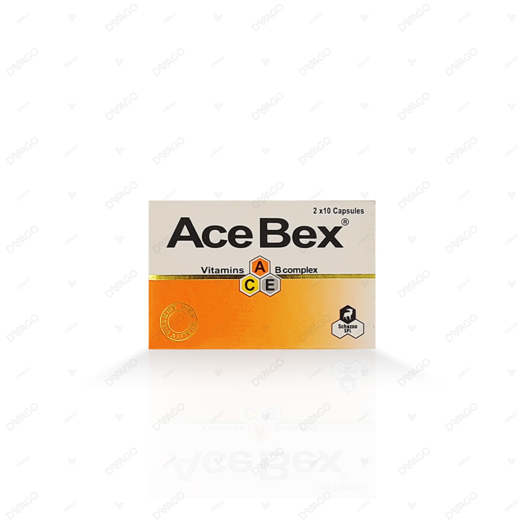 Acebex Capsules (1 Box = 2 Strips) (1 Strip = 10 Capsules)