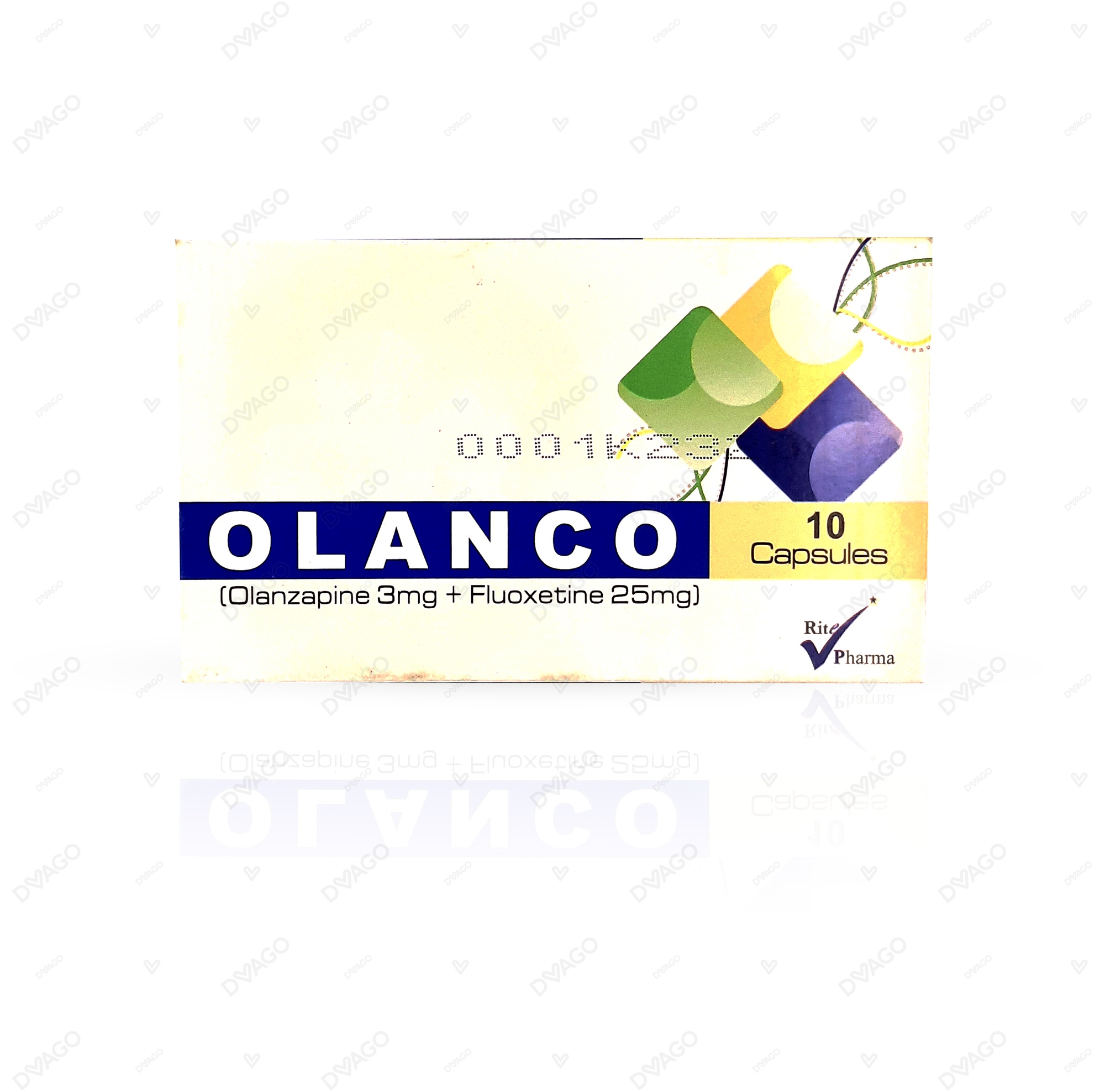 Olanco Capsules 3mg+25mg (1 Box = 1 Strip)(1 Strip = 10 Capsules)