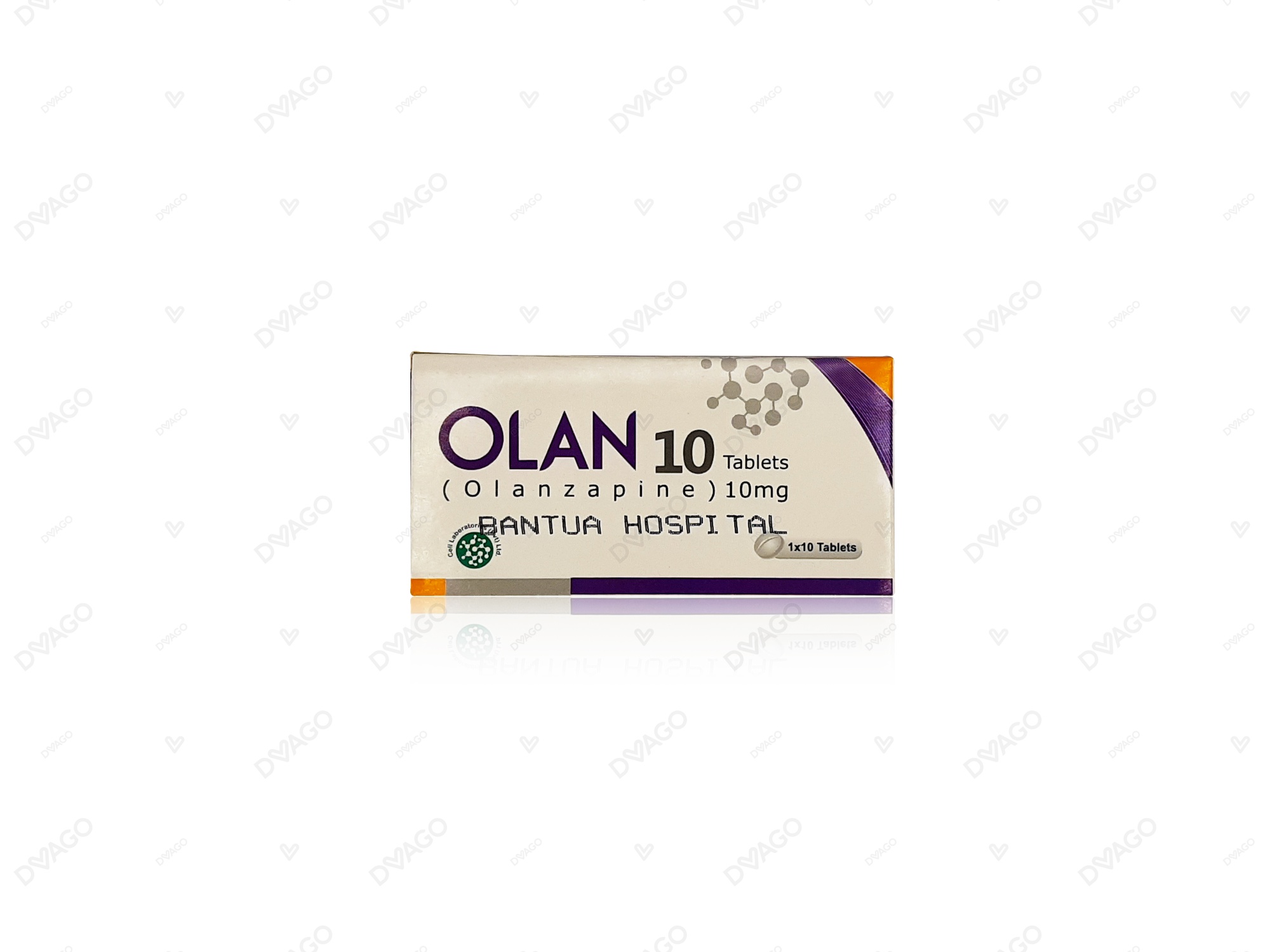 Olan Tablets 10mg (1 Box = 1 Strip)(1 Strip = 10 Tablets)