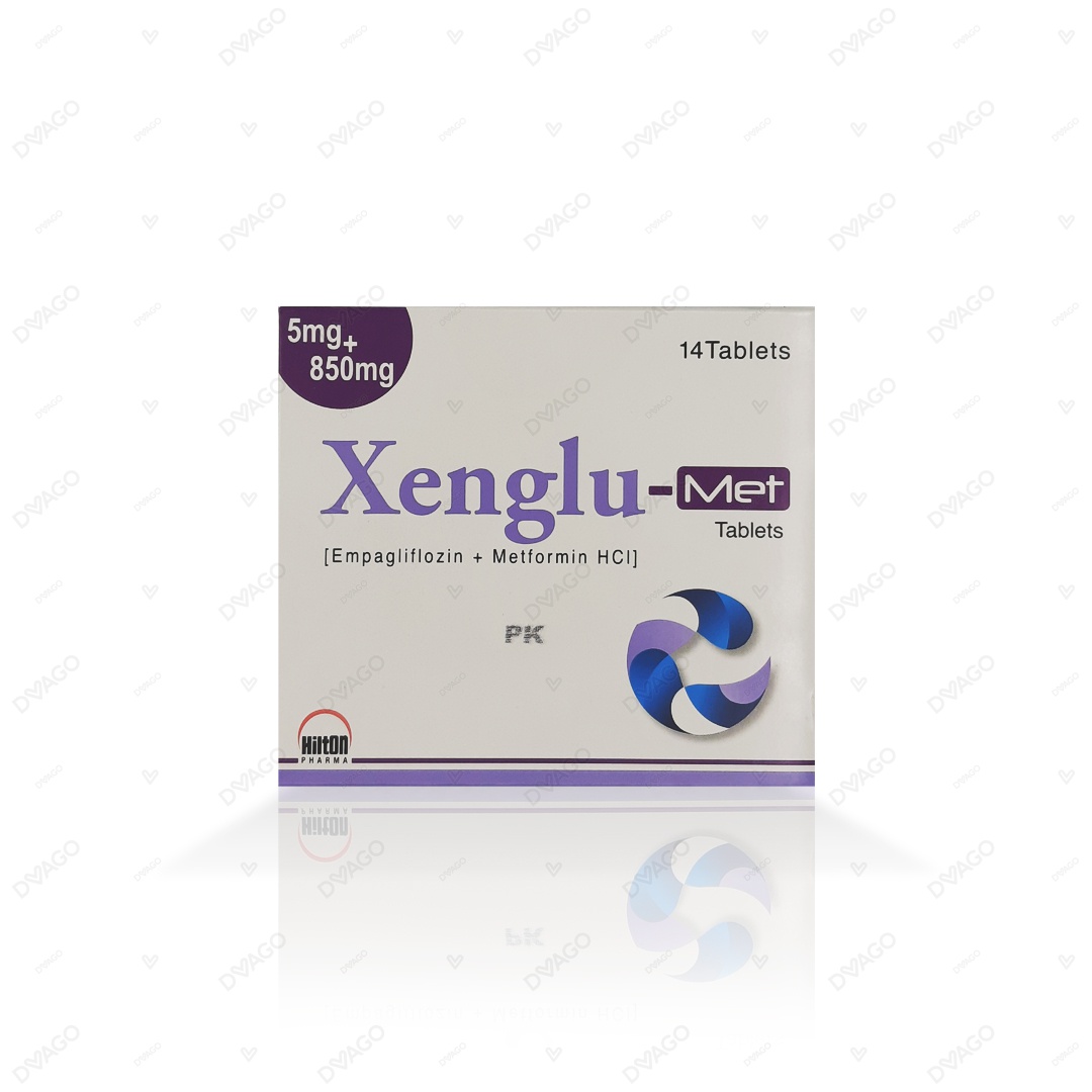 Xenglu-Met Tablets 5mg/850mg (1 Box = 2 Strips) (1 Strip = 7 Tablets)