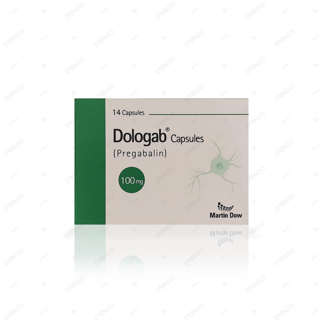 DOLOGAB  100 MG 14 Capsules