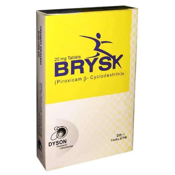 Brysk Tablets 20mg (1 Box = 2 Strips) (1 Strip = 10 Tablets)