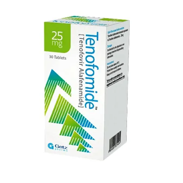 Tenofomide Tablets 25mg (1 Bottle = 30 Tablets)