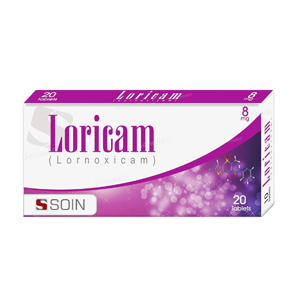 Loricam Tablets 8Mg (1 Box = 2 Strips) (1 Strip = 10 Tablets)