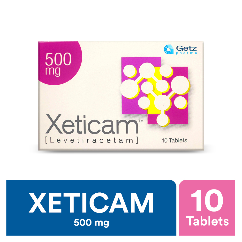 Xeticam Tablets 500mg (1 Box = 1 Strip)(1 Strip = 10 Tablets)
