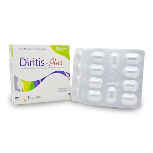 Diritis Plus Tablets (1 Box = 3 Strips) (1 Strip = 10 Tablets)