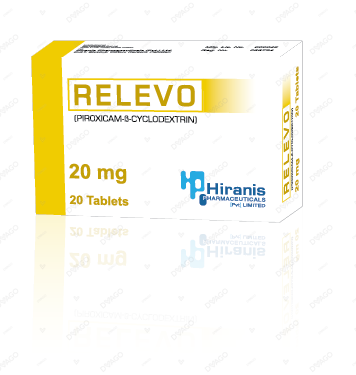 Relevo Tablets 20mg (1 Box = 2 Strips) (1 Strip = 10 Tablets)