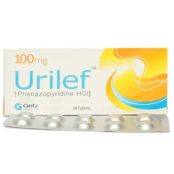 Urilef Tablets 100mg (1 Box = 3 Strips) (1 Strip = 10 Tablets)