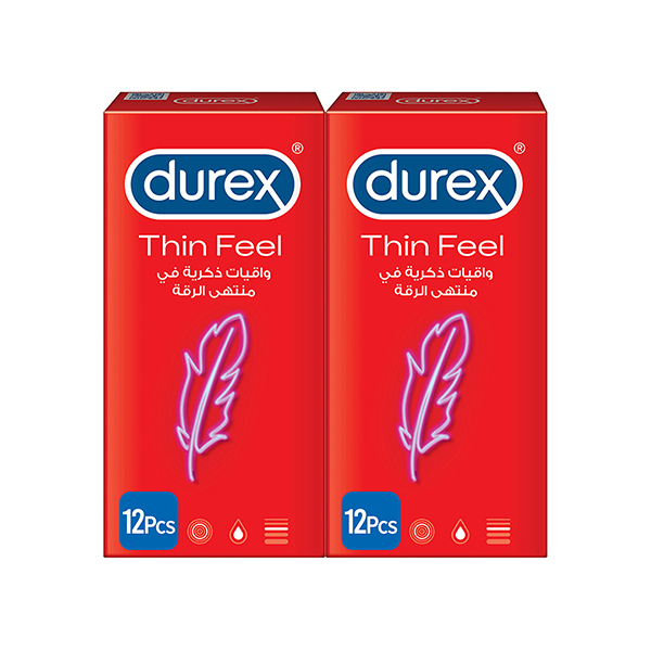 durex feel ultra thin 12s 2 pack - Buy Online at DVAGO®
