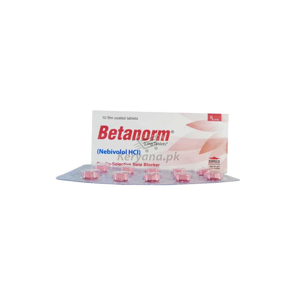 Betanorm Tablets 5Mg (1 Box = 1 Strip)(1 Strip = 10 Tablets)