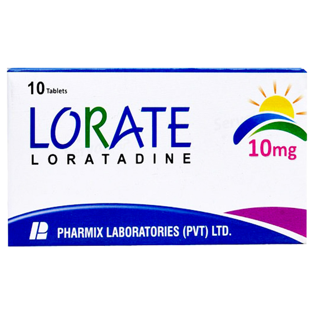 LORATE 10MG 10 Tablets