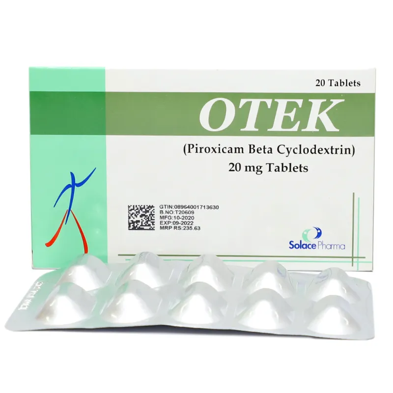 Otek Tablets 20mg (1 Box = 2 Strips) (1 Strip = 10 Tablets)