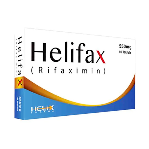 Helifax 550Mg 10 Tablets