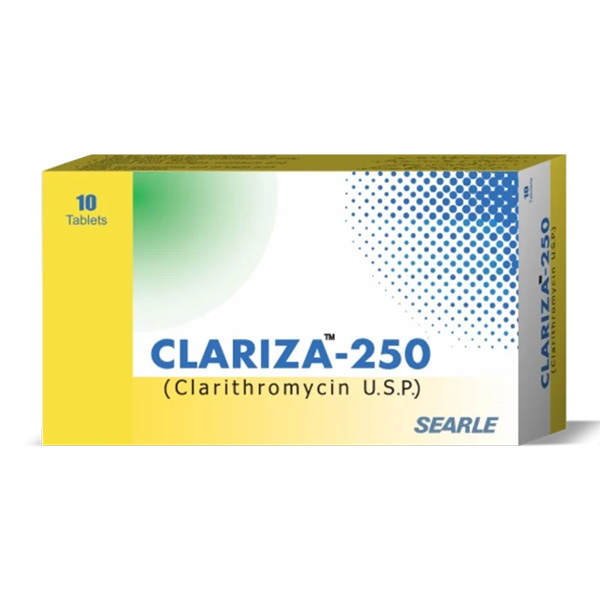 Clariza Tablets 250mg (1 Box = 1 Strip)(1 Strip = 10 Tablets)