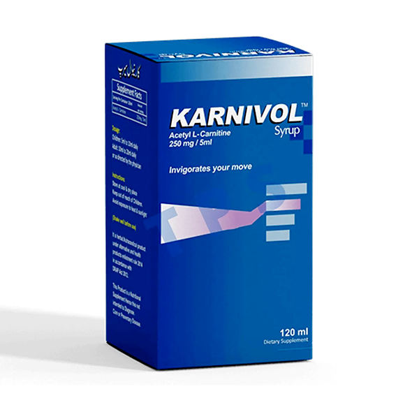 KARNIVOL 120ML SYRUP S/FREE