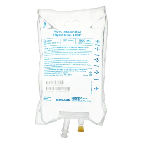 Mannilyte Infusion 20% 500ml