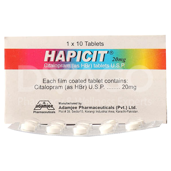 Hapicit Tablets 20mg (1 Box = 10 Tablets)
