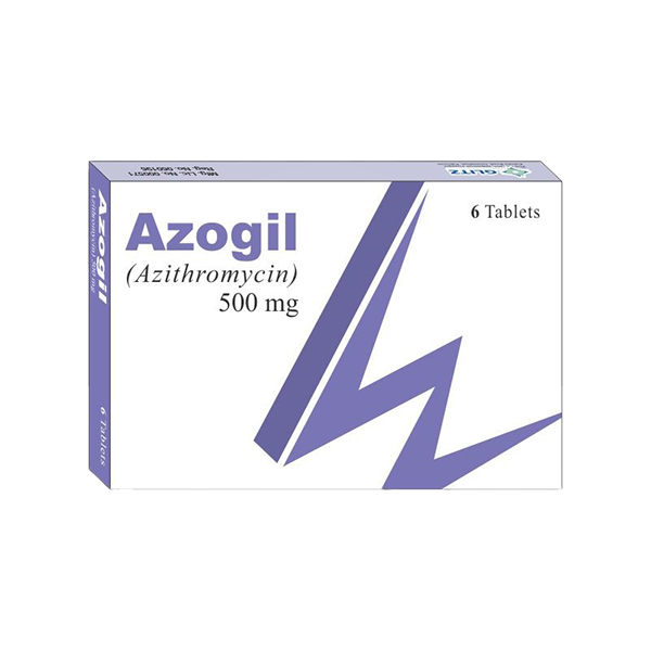 Azogil Tablets 500mg  (1 Box = 6 Tablets)
