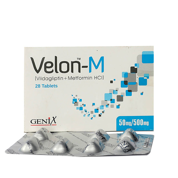 Valeom Tablets 50mg/500mg  (1 Strip = 10 Tablets)