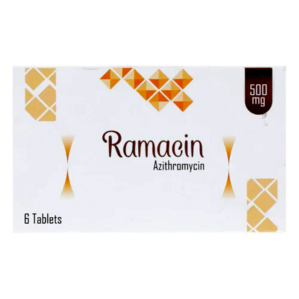 Ramacin Tablets 500mg  (1 Box = 6 Tablets)