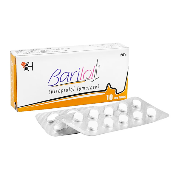 Barilol Tablets 10mg  (1 Strip = 10 Tablets)