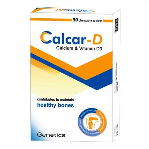 Calcar-D Tablets (1 Box = 30 Tablets)