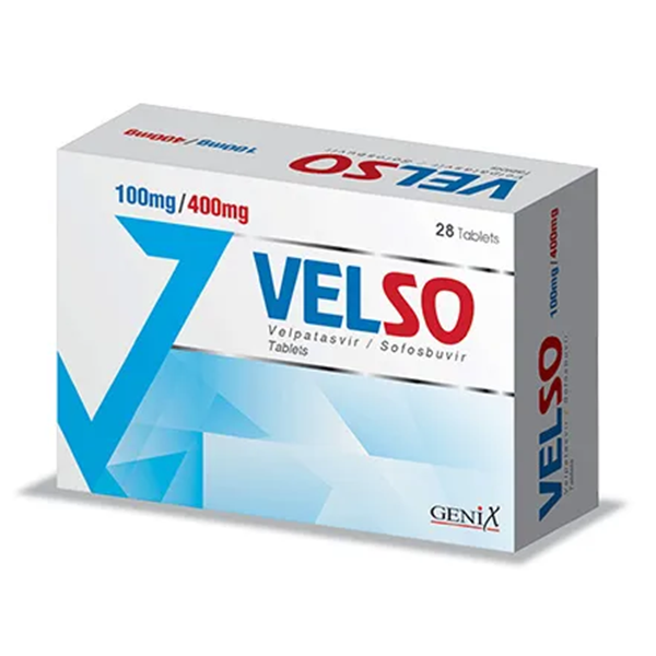 VELSO 100MG/400MG TABLETS 28S