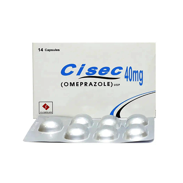 Cisec Capsules 40mg (1 Box = 14 Capsules)