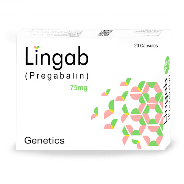 Lingab Capsules 75mg  (1 Strip = 10 Capsules)