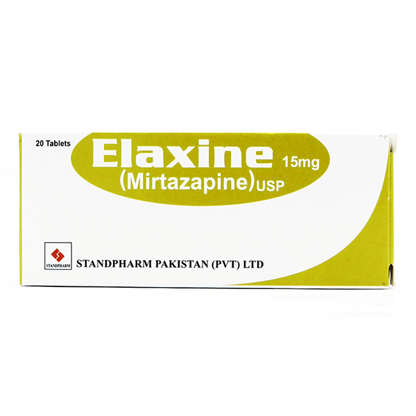 Elaxine Tablets 15mg (1 Strip = 10 Tablets)