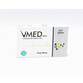 Co-Vmed Tablets 5mg/160mg/12.5mg (1 Strip = 7 Tablets)