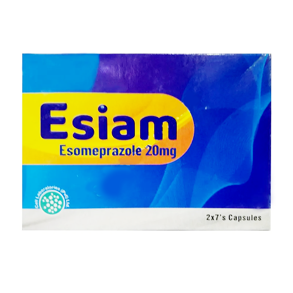 Esiam Capsules 20mg  (1 Strip = 7 Capsules)