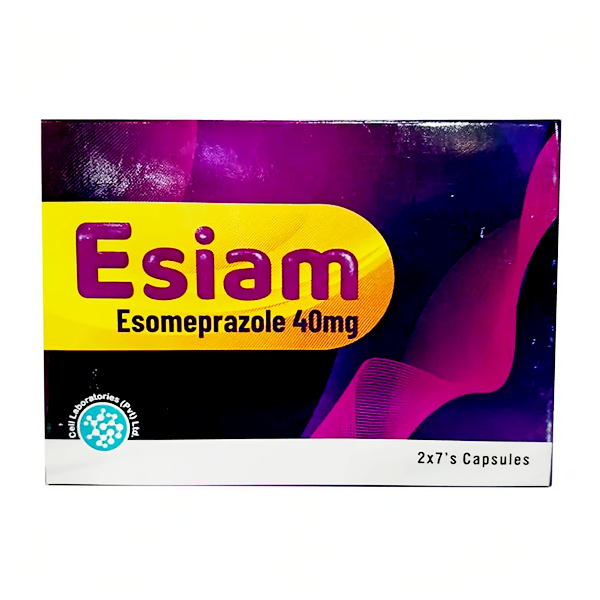 Esiam Capsules 40mg  (1 Strip = 7 Capsules)