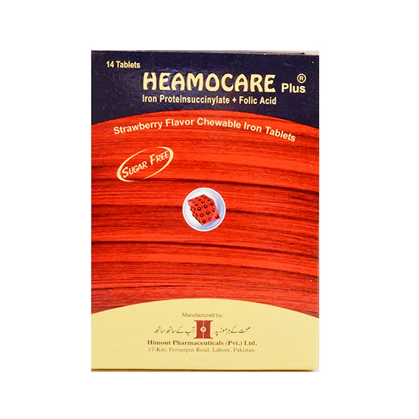 Heamocare Plus Tablets 400mg/2.5mg (1 Box = 14 Tablets)