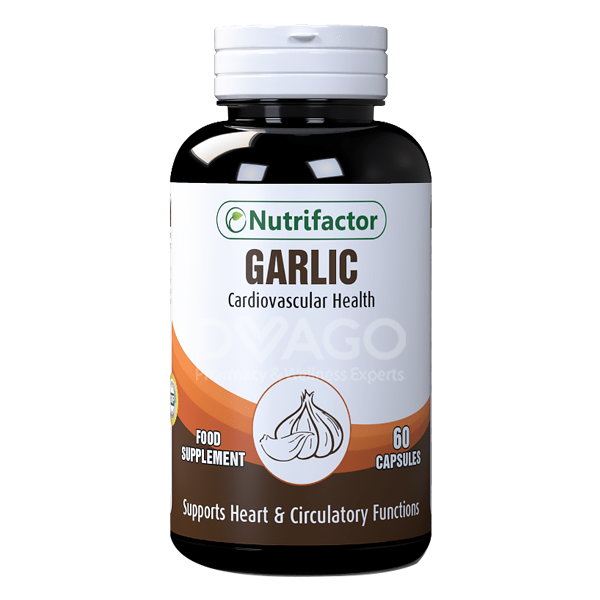 Nutrifactor Garlic Capsules (1 Bottle = 60 Capsules)
