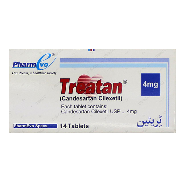 Treatan Tablets 4Mg (1 Box = 1 Strip)(1 Strip = 14 Tablets)