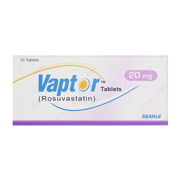 Vaptor Tablets 20Mg (1 Box = 1 Strip)(1 Strip = 10 Tablets)