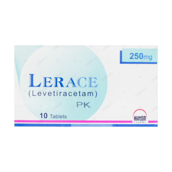 Lerace Tablets 250mg (1 Box = 2 Strips) (1 Strip = 5 Tablets)