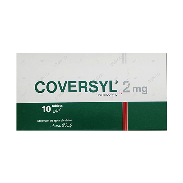 Coversyl Tablets 2Mg (1 Box = 1 Strip)(1 Strip = 10 Tablets)