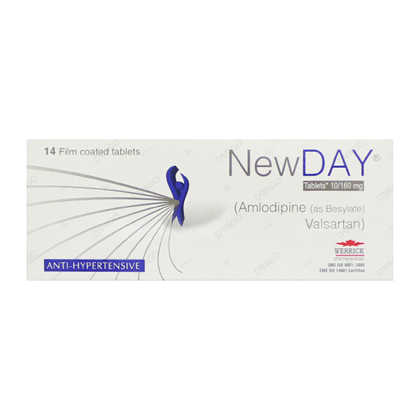 Newday Tablets 10/160Mg (1 Box = 1 Strip)(1 Strip = 14 Tablets)
