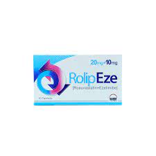 Rolip Eze Tablets 20mg/10mg (1 Box = 10 Tablets)