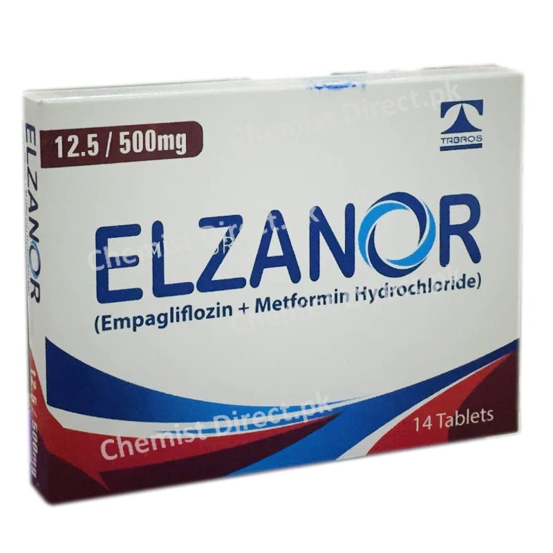 ELZANOR 12.5/500MG TAB14S