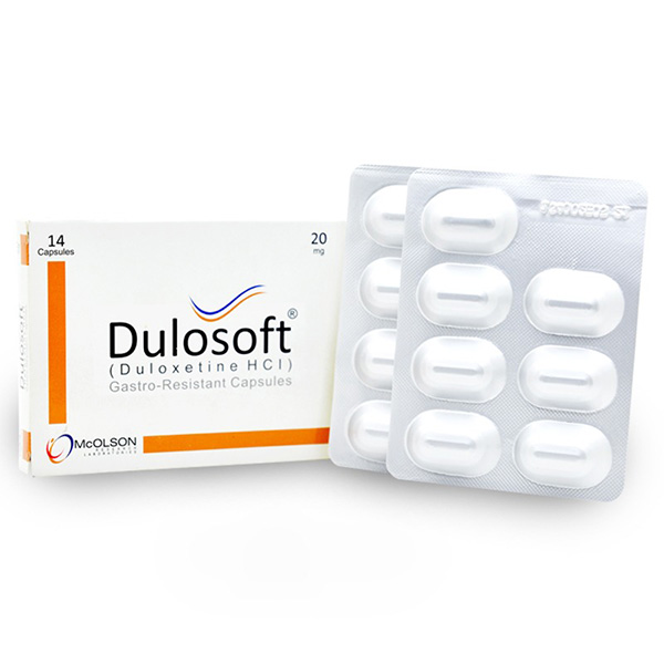 Dulosoft Capsules 20mg (1 Strip = 7 Capsules)