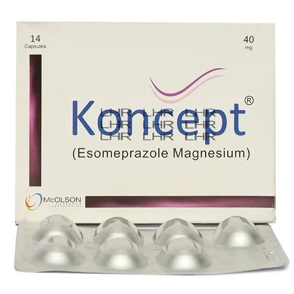 Koncept Capsules 40mg (1 Strip = 7 Capsules)