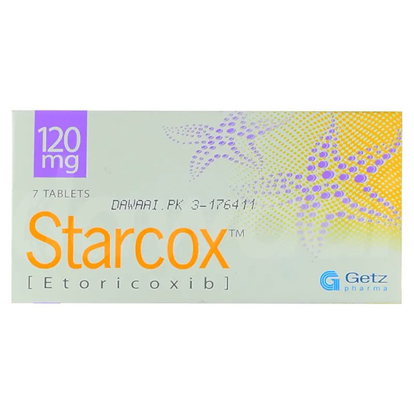 Starcox Tablets 120Mg (1 Box = 1 Strip)(1 Strip = 7 Tablets)