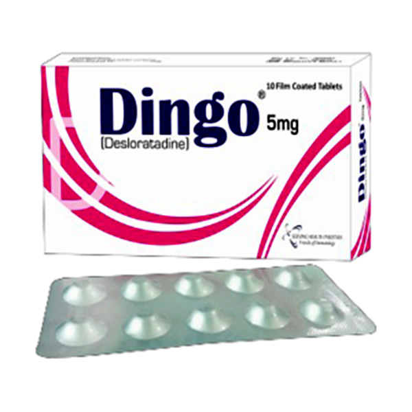 Dingo Tablets 5mg (1 Box = 1 Strip)(1 Strip = 10 Tablets)