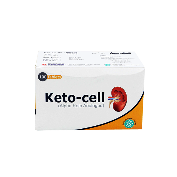 Ketocell Tablets (1 Box = 10 Strips) (1 Strip = 10 Tablets)