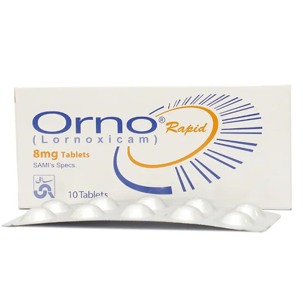 Orno Rapid Tablets 8mg (1 Box = 2 Strips) (1 Strip = 10 Tablets)